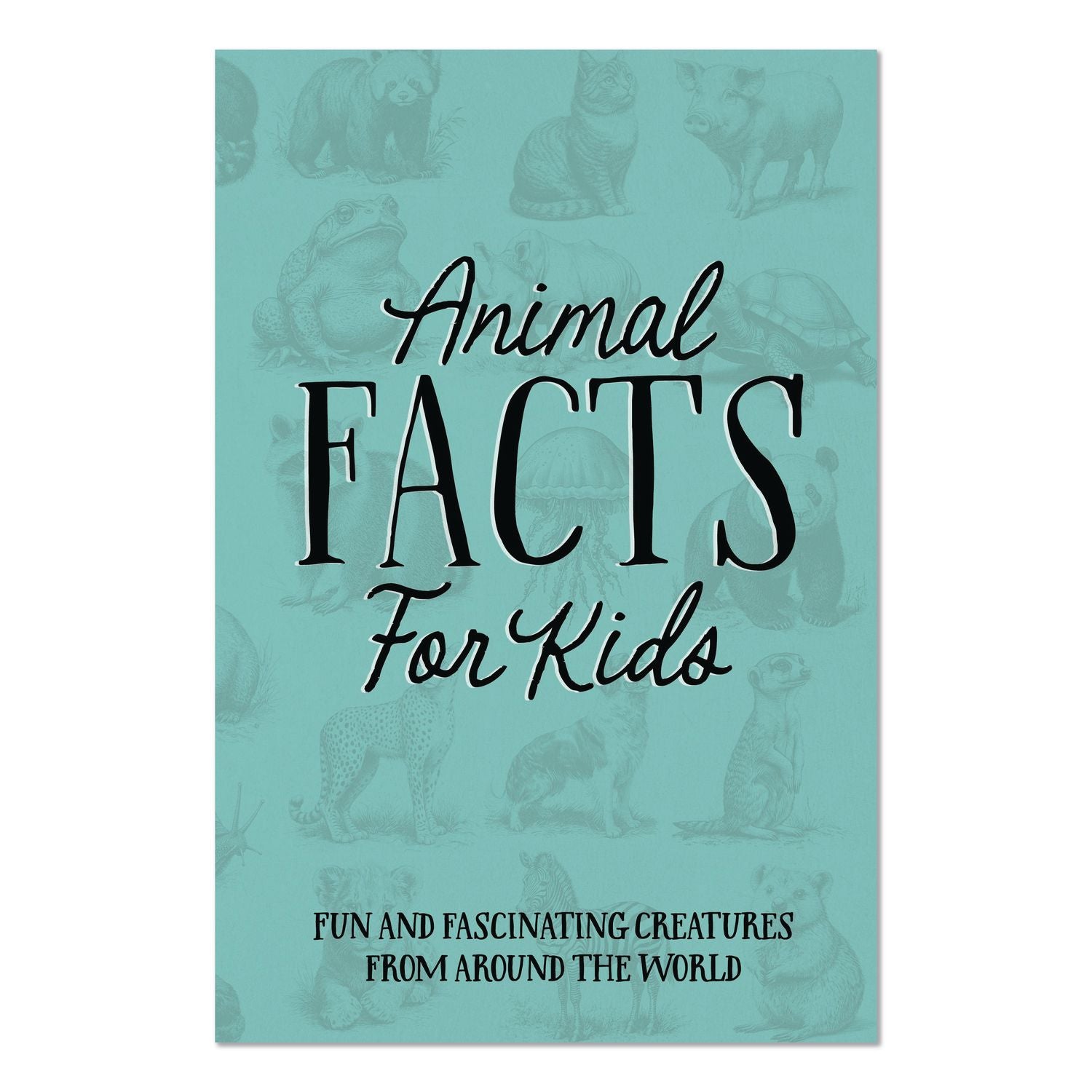 Animal Facts for Kids Softcover Book, Paperback, 112 Pages