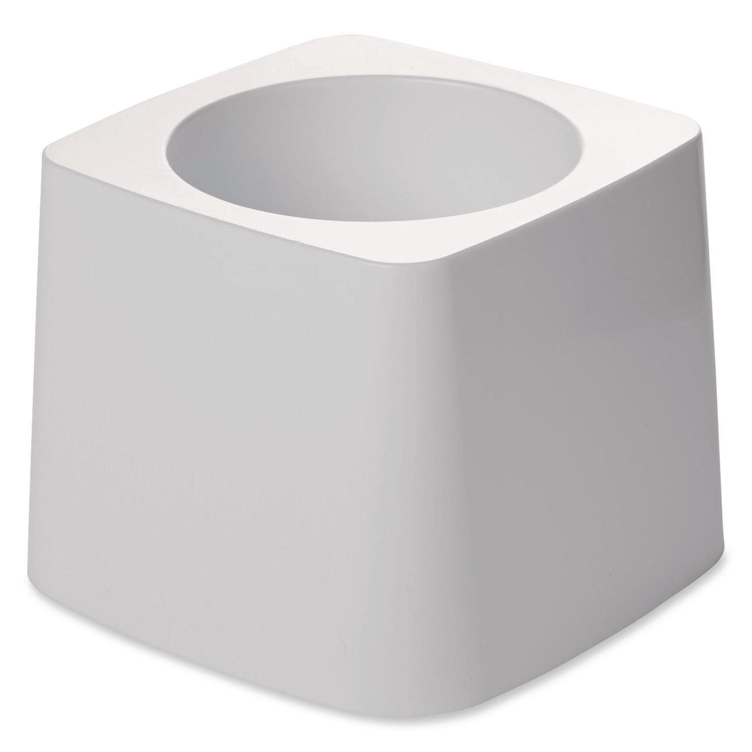 Commercial-Grade Toilet Bowl Brush Holder, White