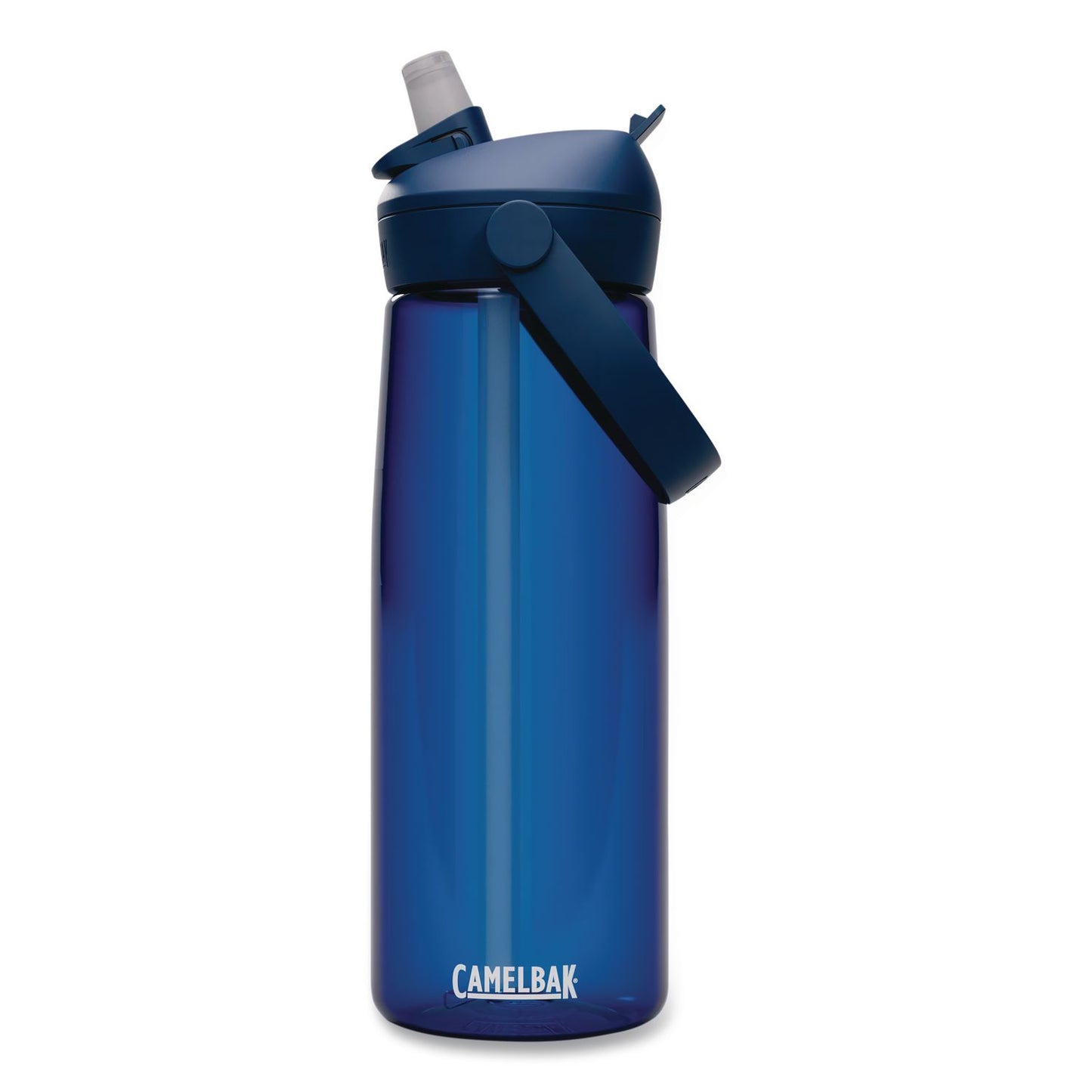 Thrive FlipStraw Plastic Water Bottle, 25 oz, Oxford