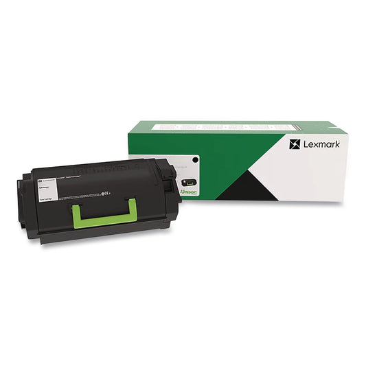 62d1h00 Return Program High-Yield Toner, 25,000 Page-Yield, Black