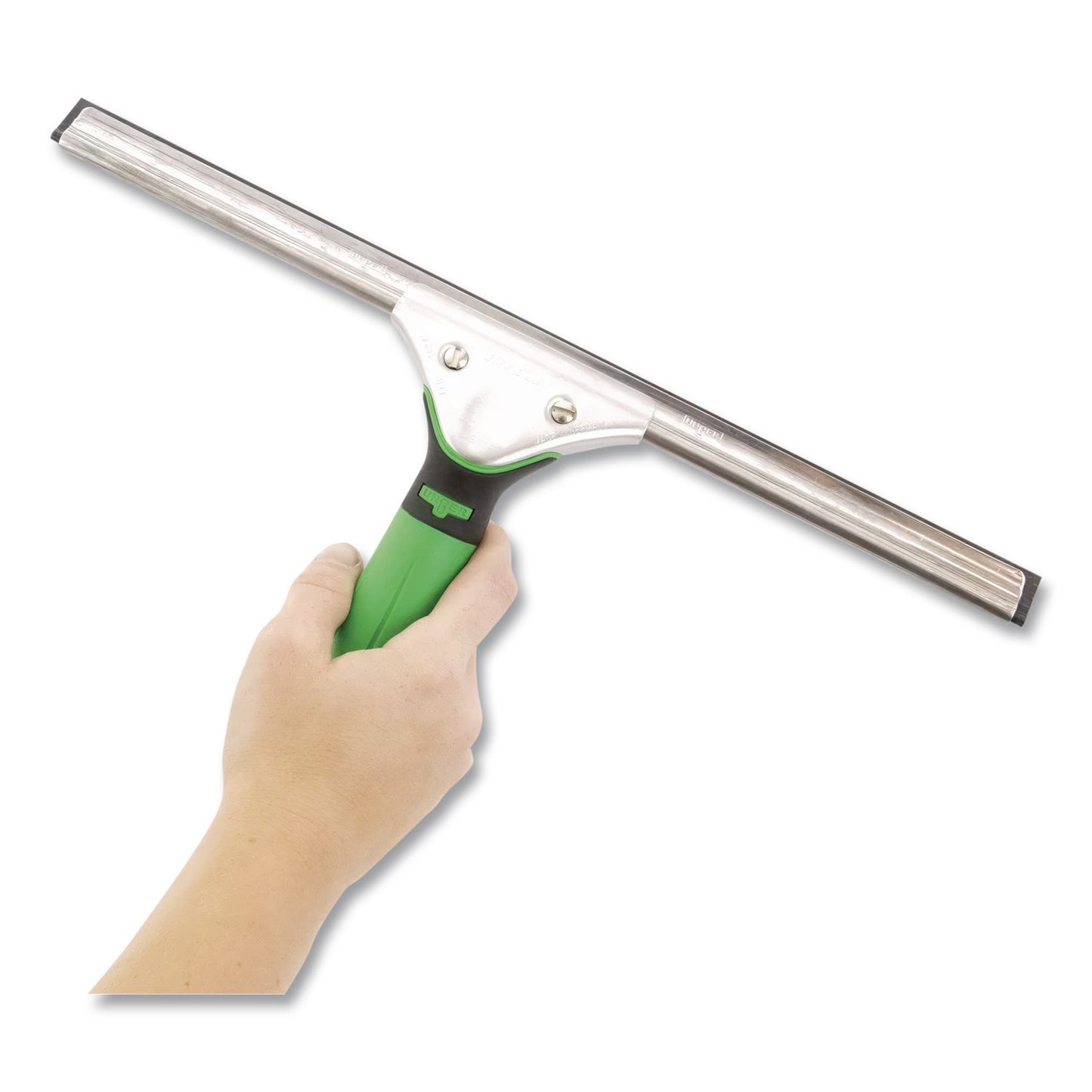 Ergotec Squeegee, 12" Wide Blade, 4" Handle