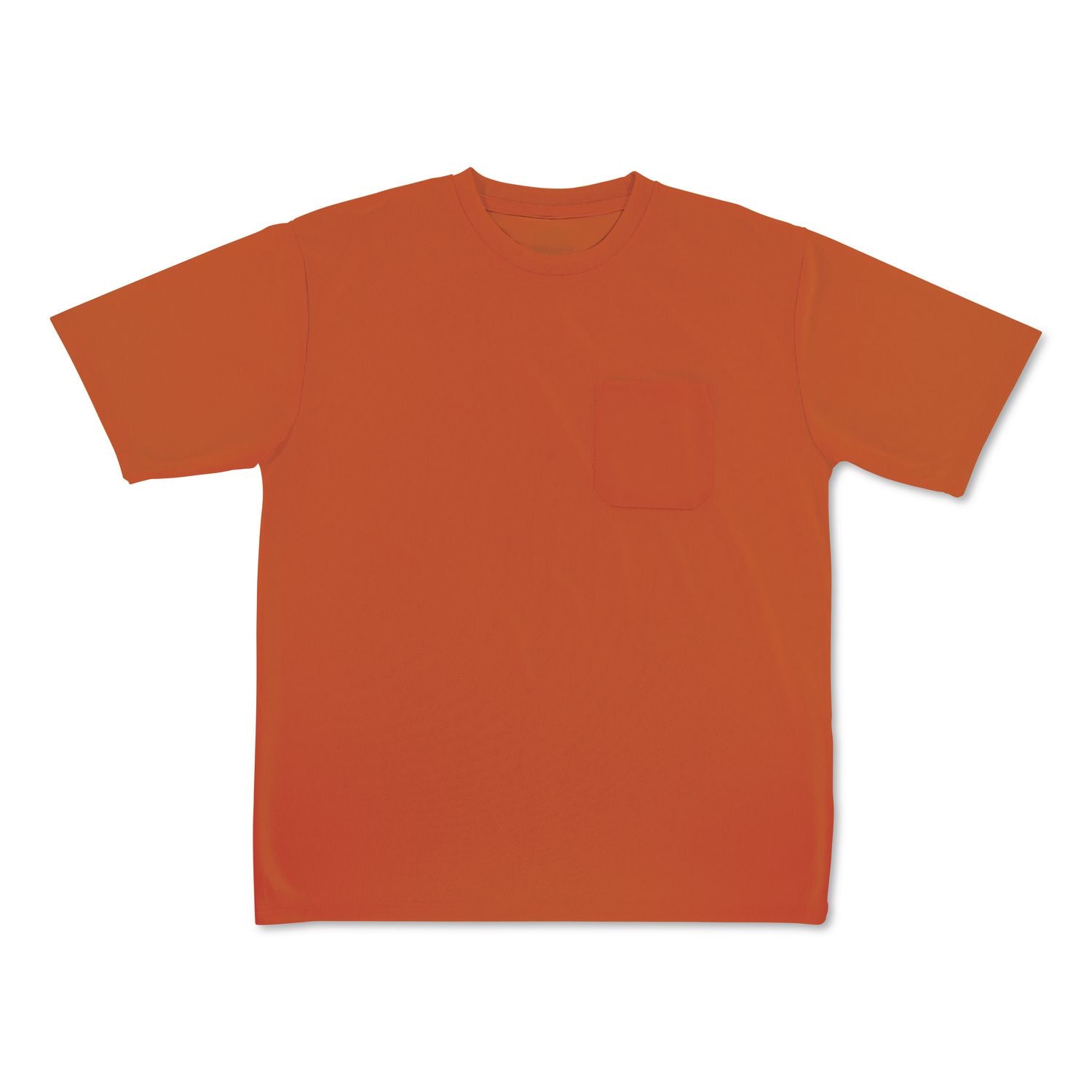 GloWear 8092 Non-Certified Essential Hi-Vis T-Shirt, 5X-Large, Orange