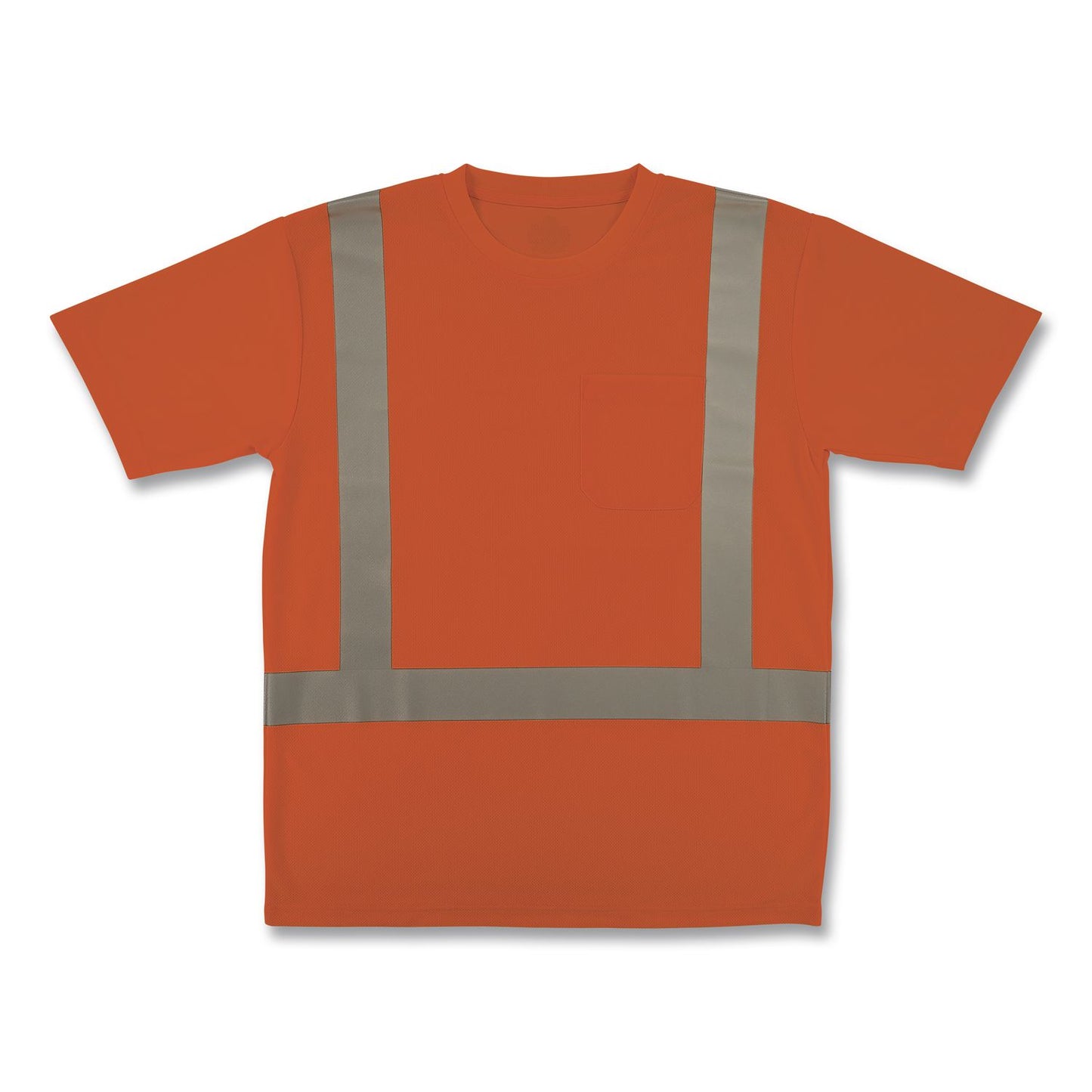 GloWear 8282 Class 2 Essential Hi-Vis T-Shirt, 2X-Large, Orange