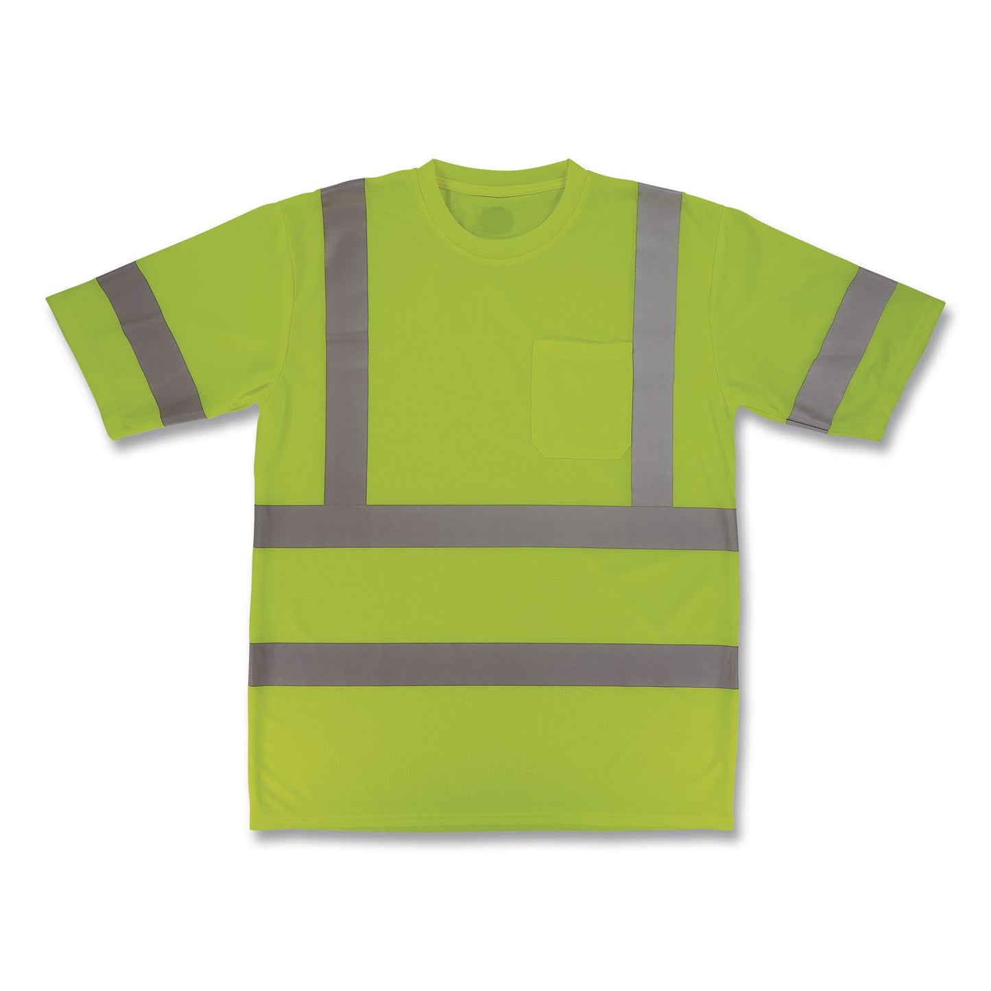 GloWear 8367 Class 3 Essential Hi-Vis T-Shirt, Medium, Lime