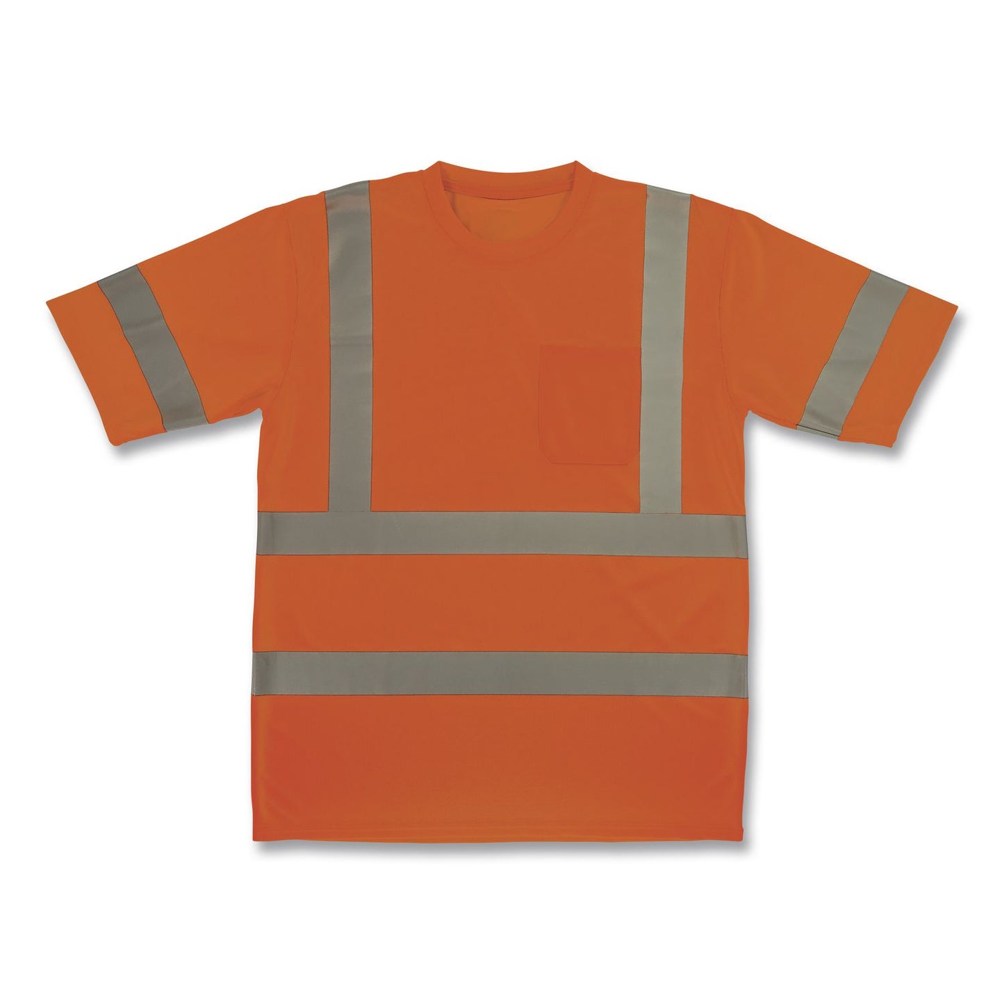 GloWear 8367 Class 3 Essential Hi-Vis T-Shirt, Medium, Orange