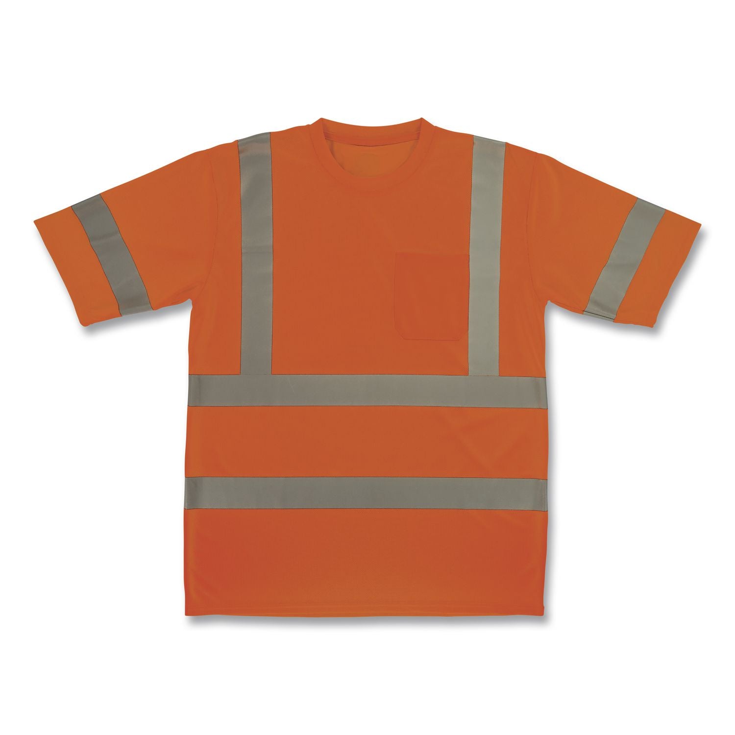 GloWear 8367 Class 3 Essential Hi-Vis T-Shirt, Large, Orange