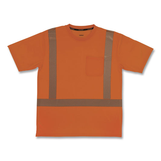 GloWear 8292 Class 2 Performance Hi-Vis T-Shirt, Medium, Orange