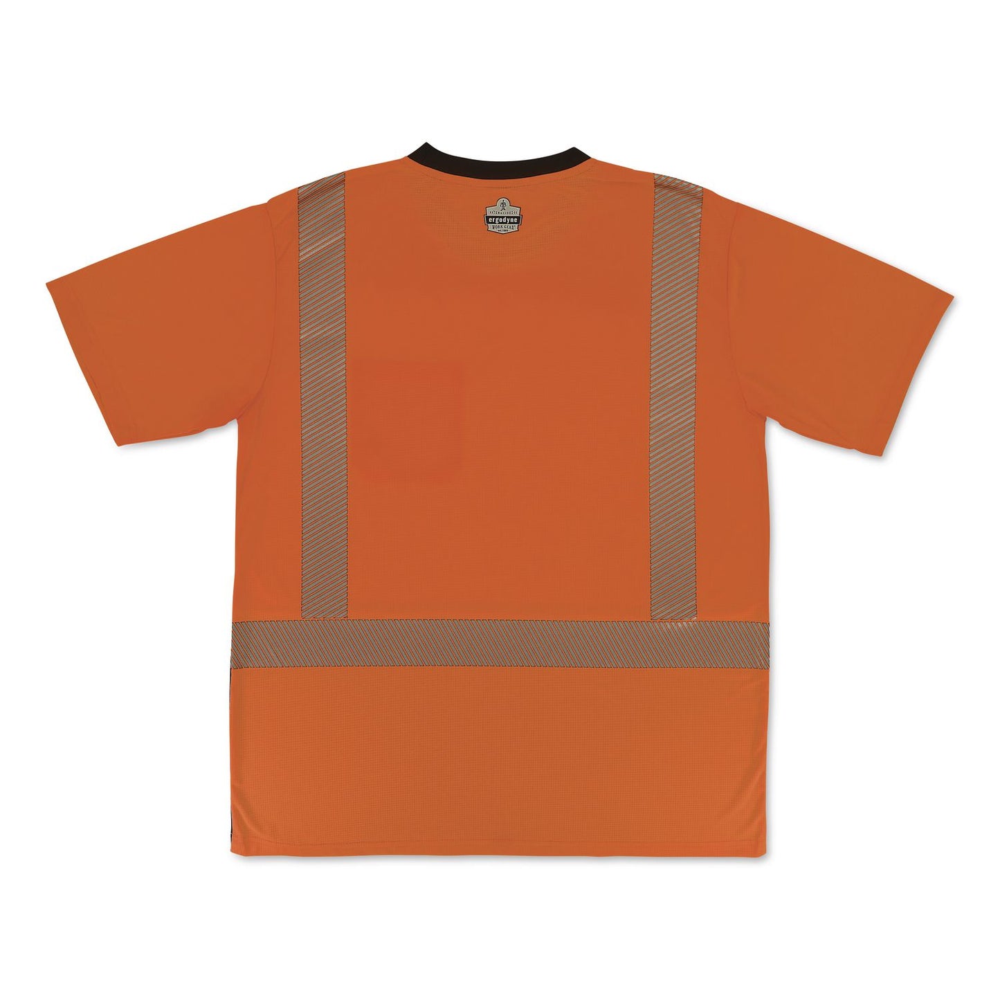 GloWear 8294BK Class 2 Performance Hi-Vis T-Shirt with Black Bottom, X-Large, Orange