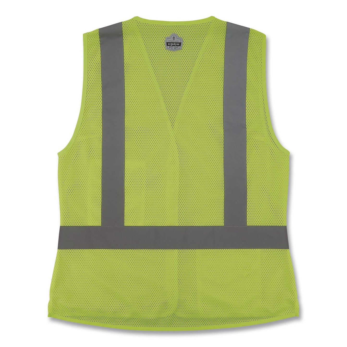 GloWear 8210HLW-S Class 2 Women's Hi-Vis Vest with Hook-and-Loop, Polyester, 3X-Large, Lime