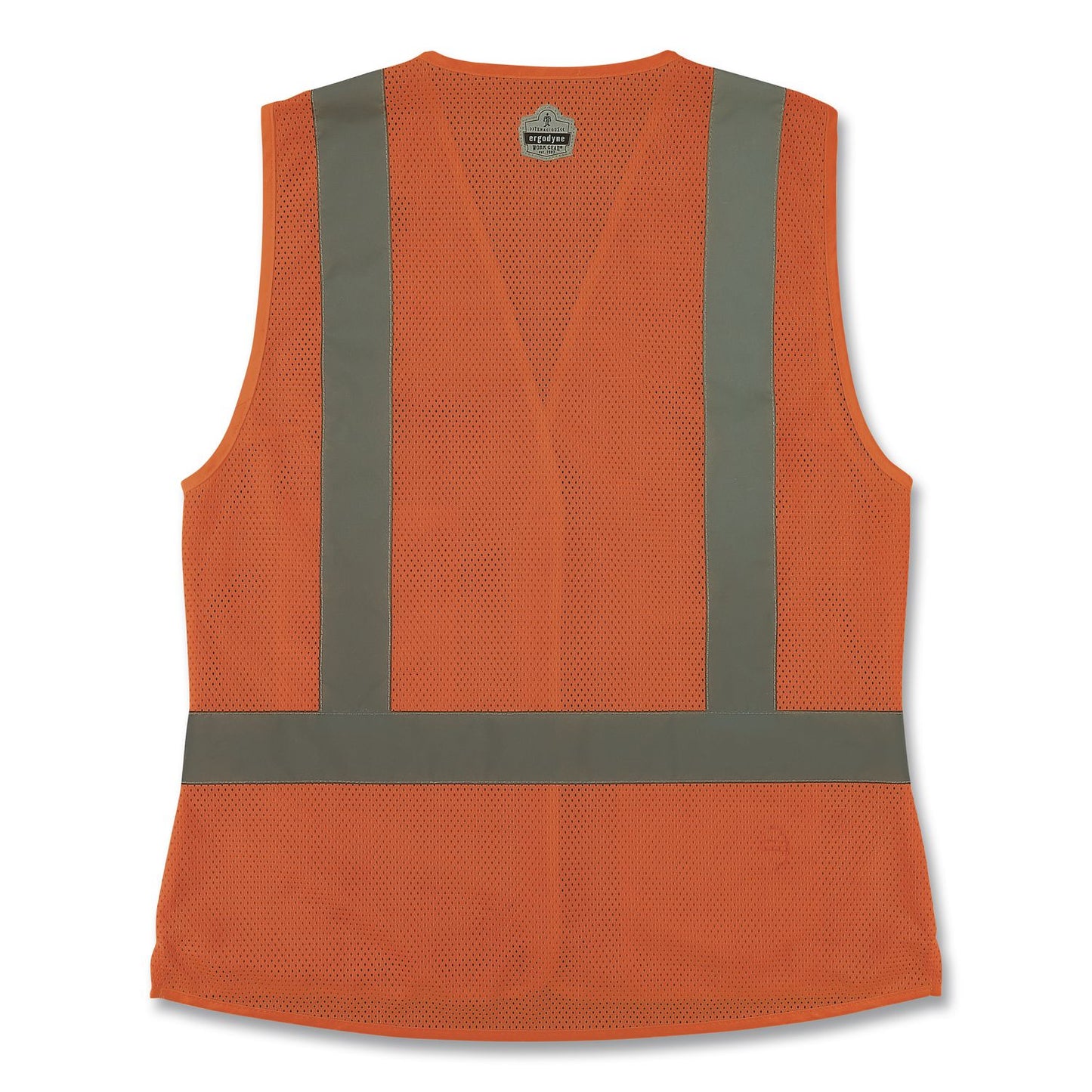 GloWear 8210HLW-S Class 2 Women's Hi-Vis Vest with Hook-and-Loop, Polyester, Small, Orange