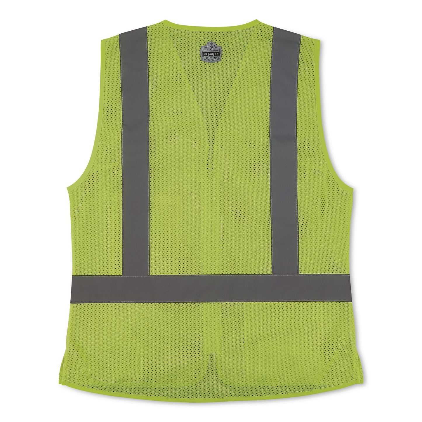 GloWear 8210ZW-S Class 2 Women's Hi-Vis Vest with Zipper, Polyester, Medium, Lime