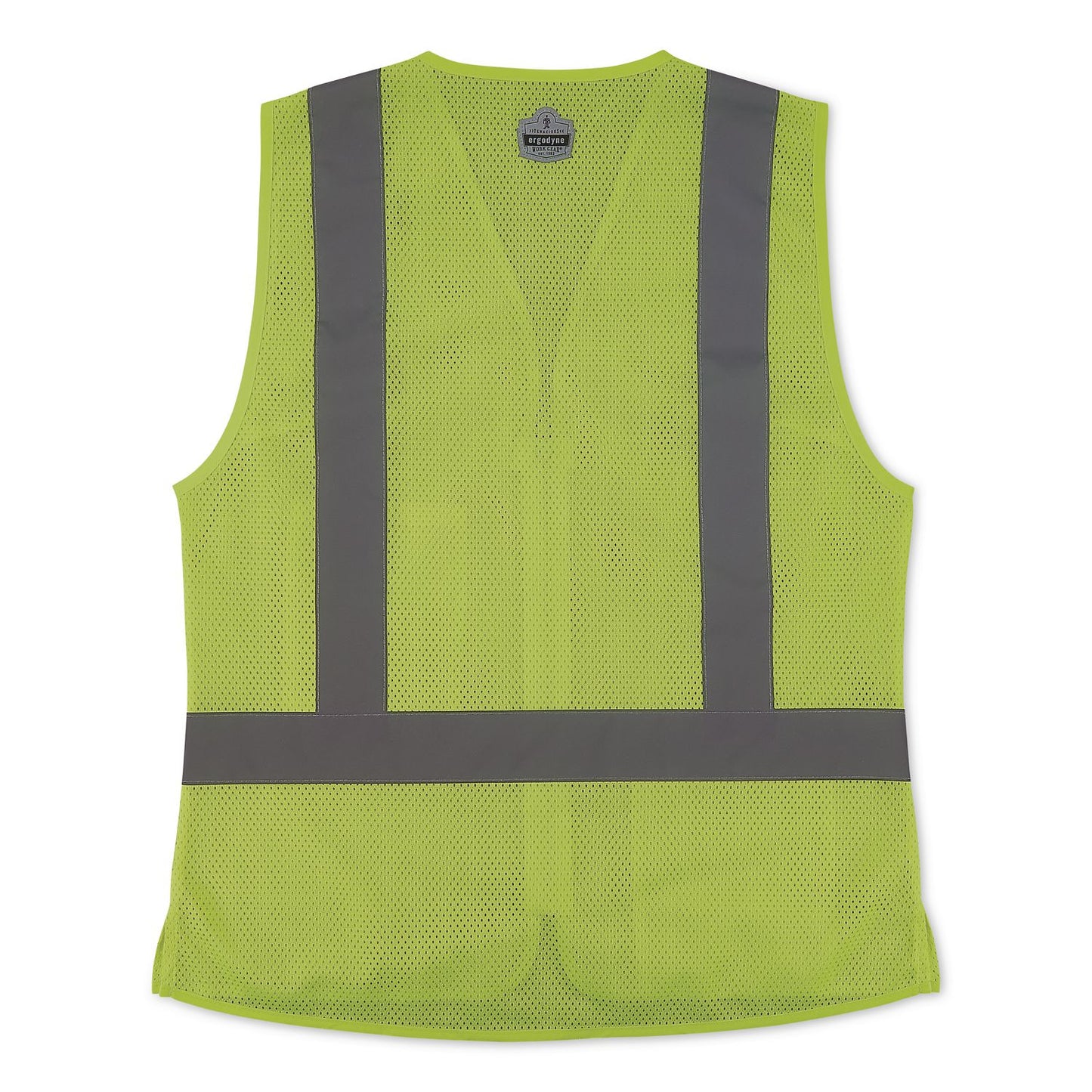 GloWear 8210ZW-S Class 2 Women's Hi-Vis Vest with Zipper, Polyester, X-Large, Lime