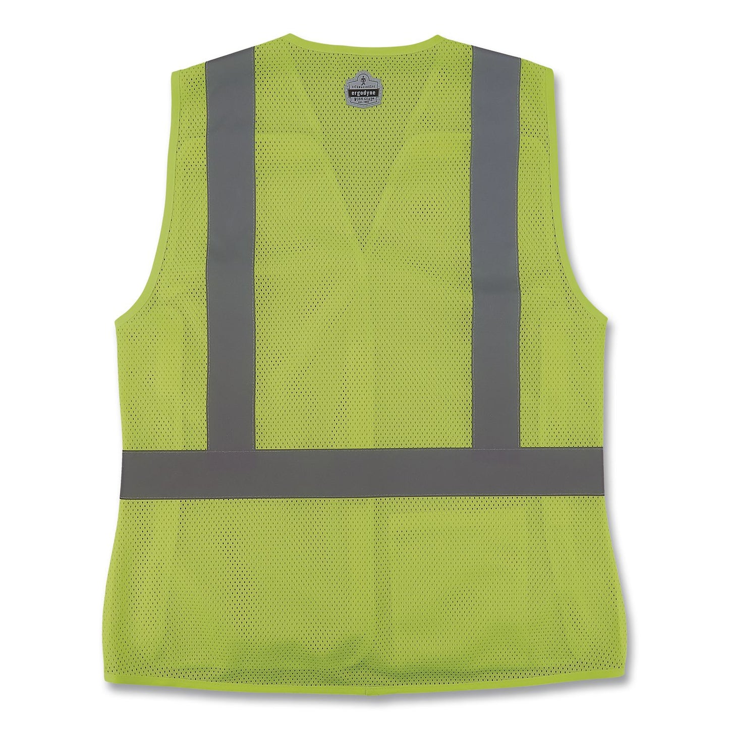 GloWear 8215BAW-S Class 2 Women's Hi-Vis Breakaway Vest with Hook-and-Loop, Polyester, Large, Lime
