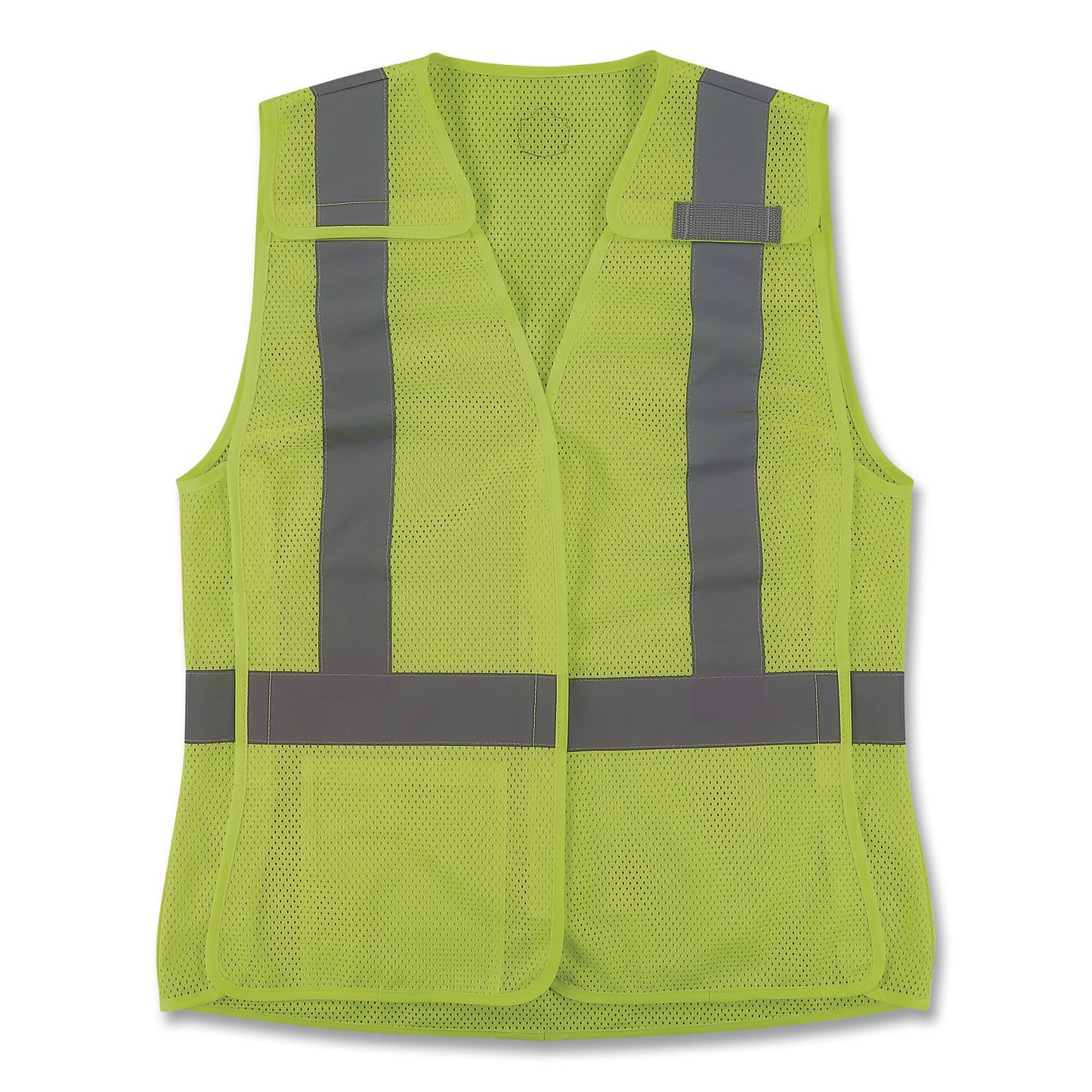 GloWear 8215BAW-S Class 2 Women's Hi-Vis Breakaway Vest with Hook-and-Loop, Polyester, Large, Lime