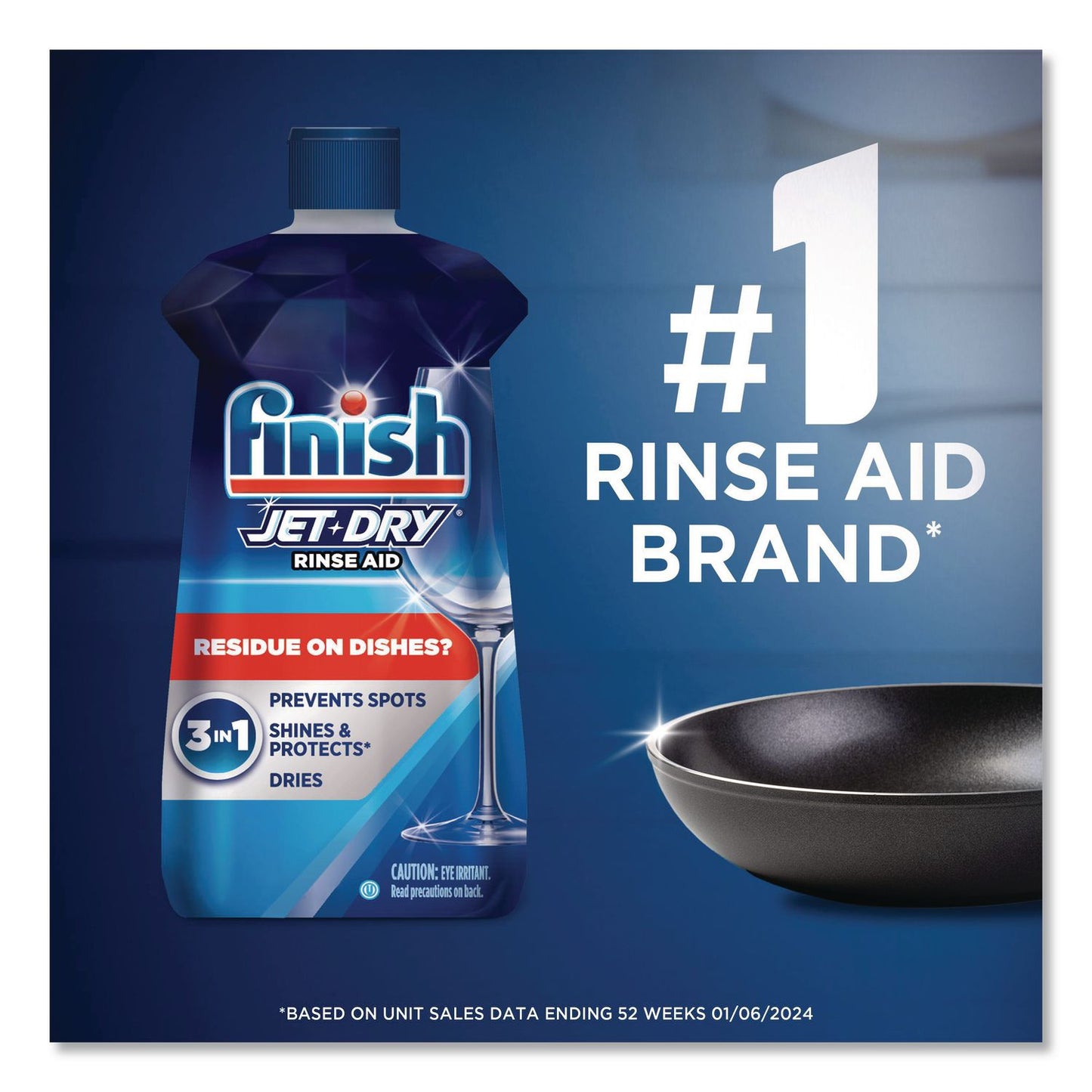 Jet-Dry Rinse Agent, 8.45 Oz Bottle