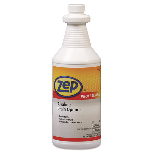 Alkaline Drain Opener, 32 oz Bottle