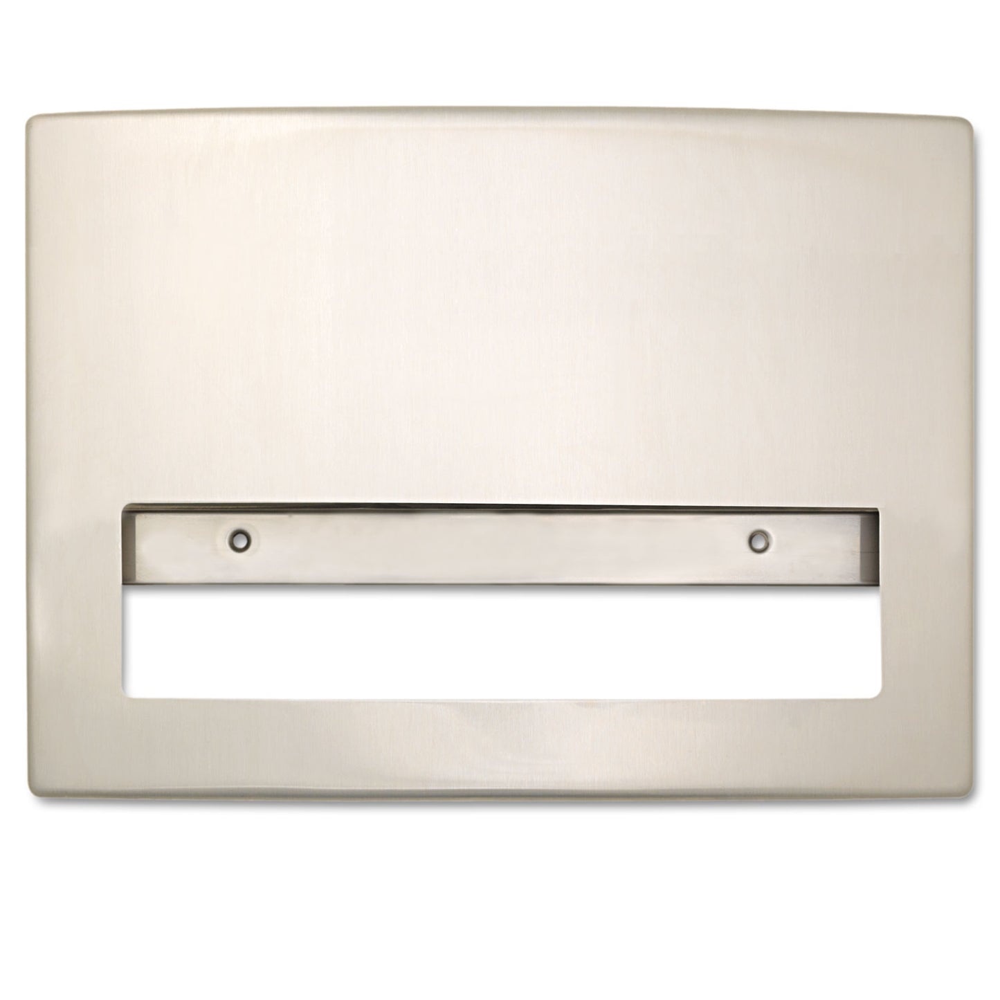Stainless Steel Toilet Seat Cover Dispenser, ConturaSeries, 15.75 x 2.25 x 11.25, Satin Finish
