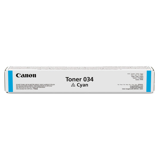 9453b001 (034) Toner, 7,300 Page-Yield, Cyan