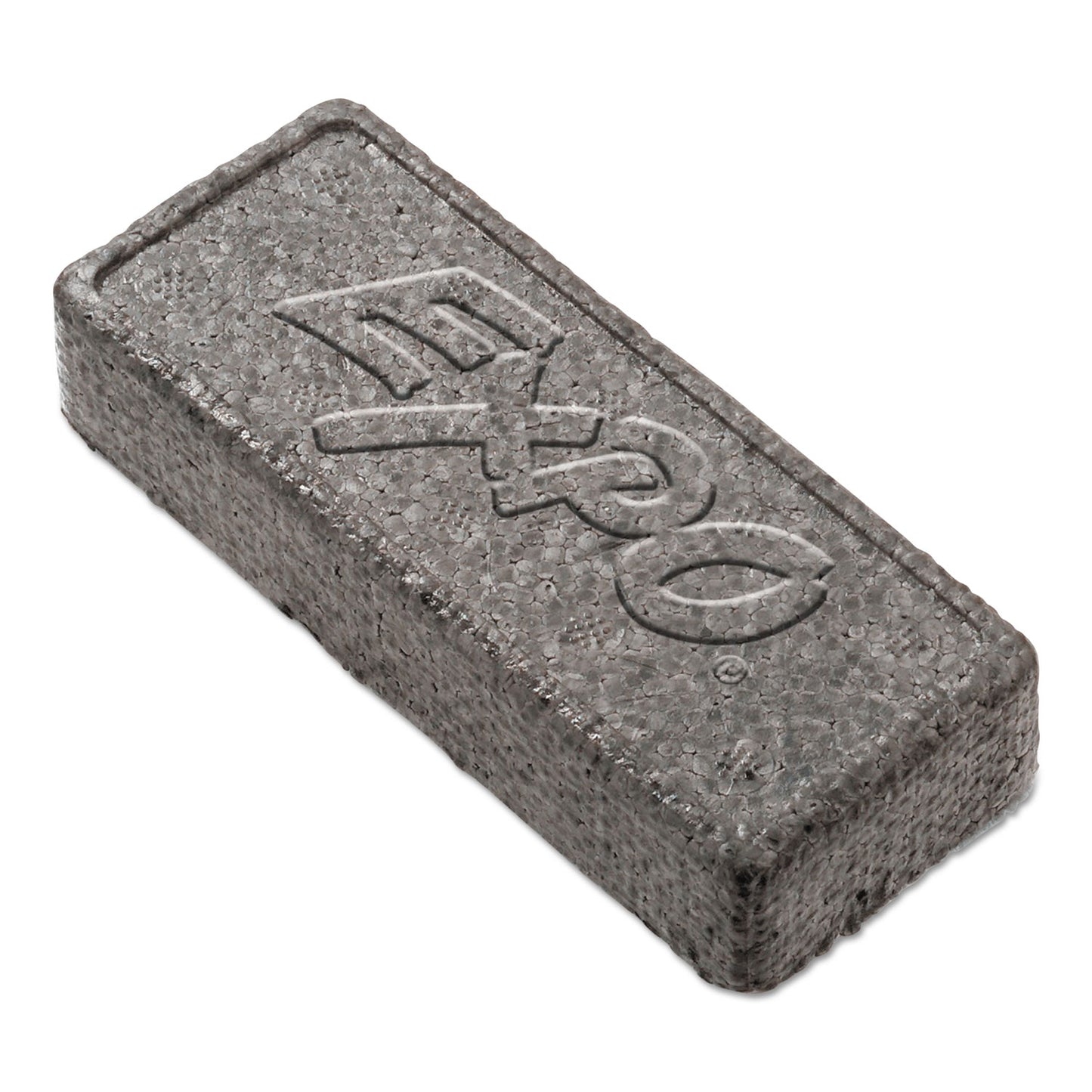 White Board CARE Dry Erase Eraser, 5.13" x 2.25" x 1.25", Charcoal