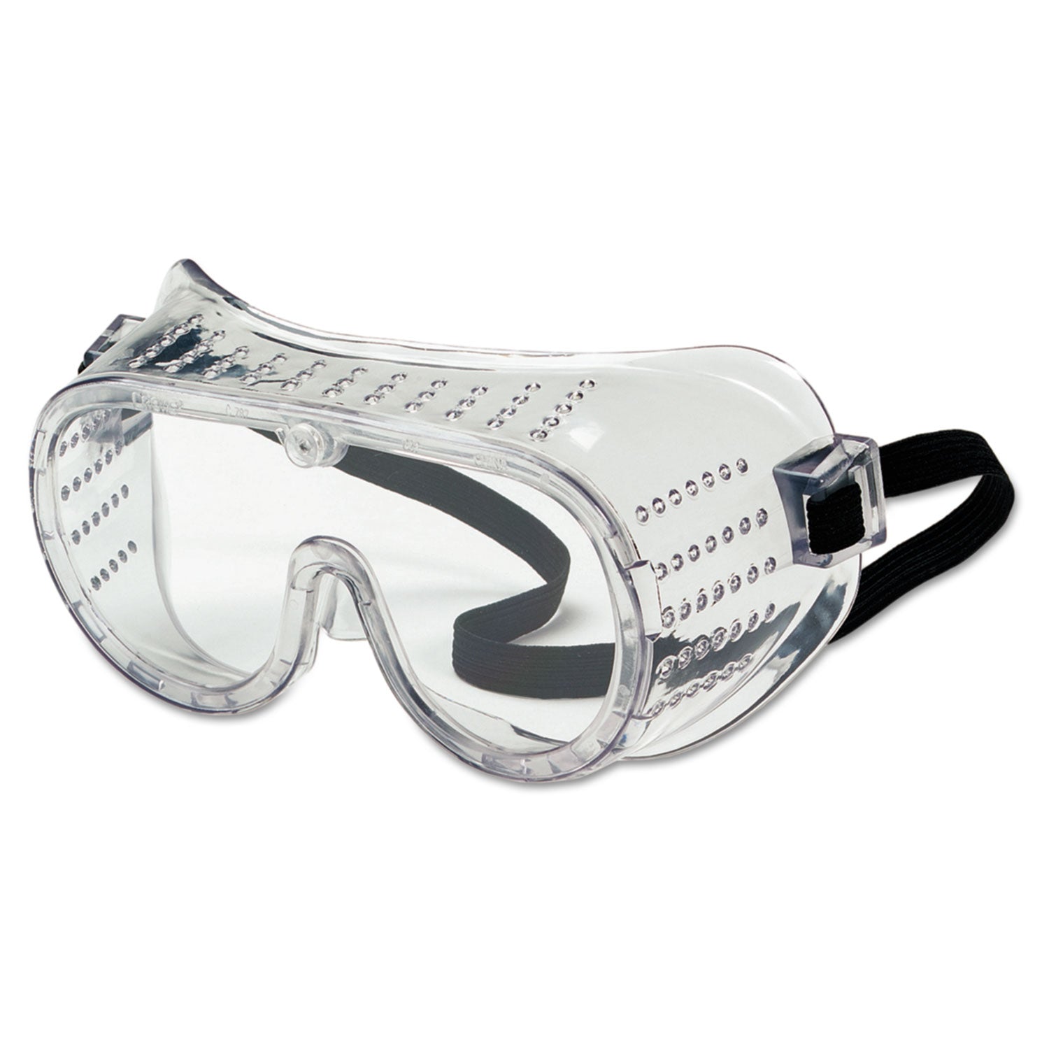 Basic Impact Goggles, Direct Venting, OTG, Clear Lens, Clear Frame
