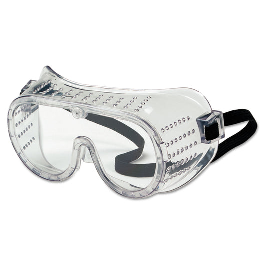 Basic Impact Goggles, Direct Venting, OTG, Clear Lens, Clear Frame
