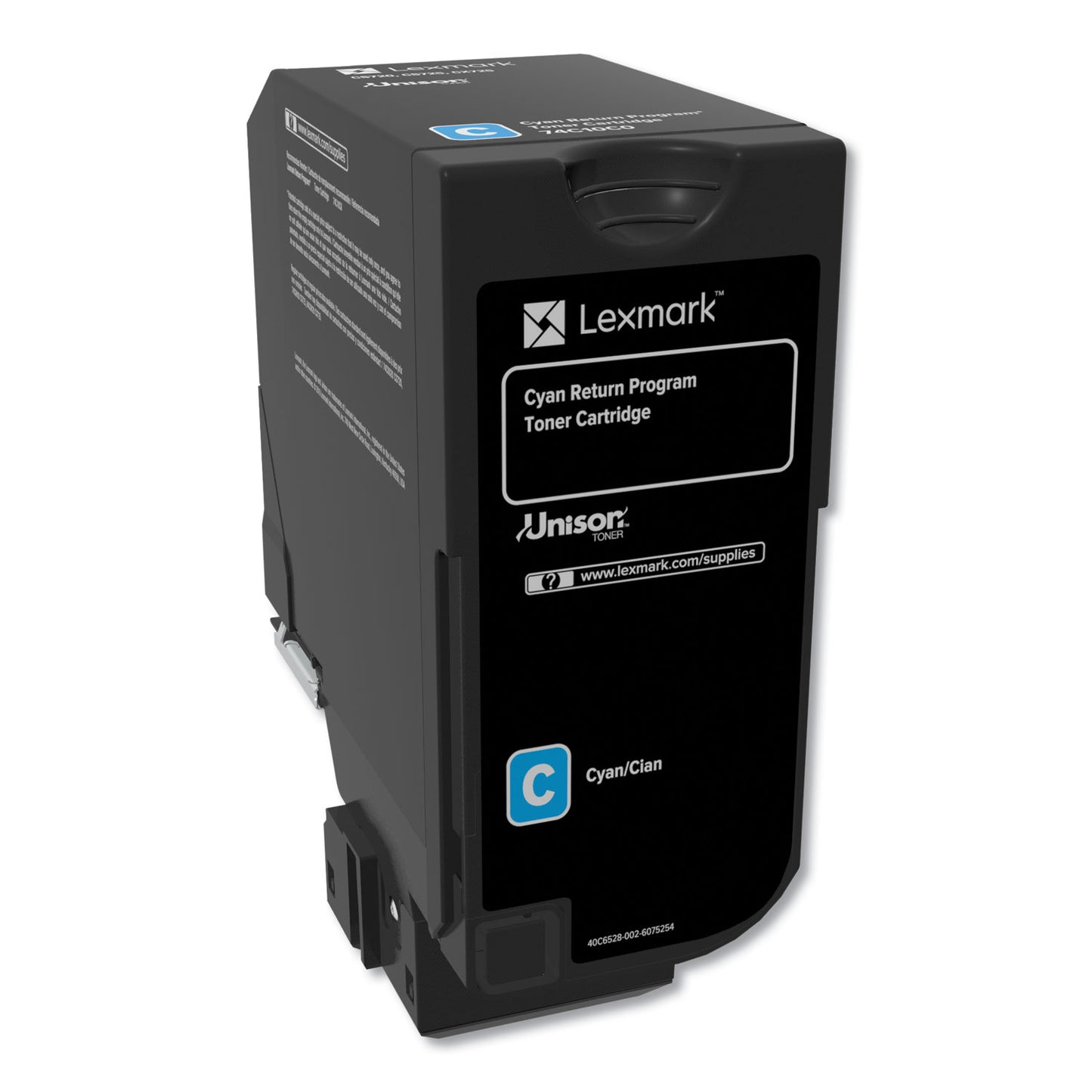 74c10c0 Return Program Unison Toner, 3,000 Page-Yield, Cyan