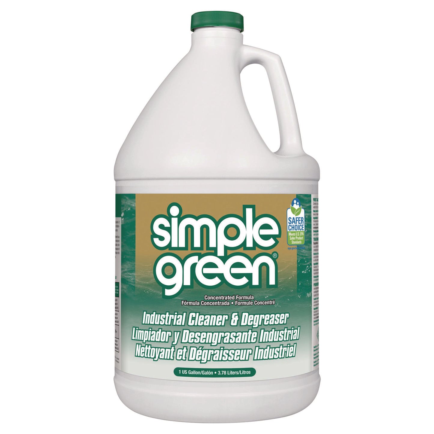 Industrial Cleaner And Degreaser, Concentrated, 1 Gal Bottle