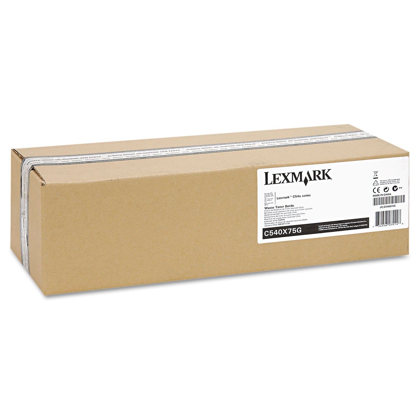 C540x75g Waste Toner Bottle, 36,000 Page-Yield