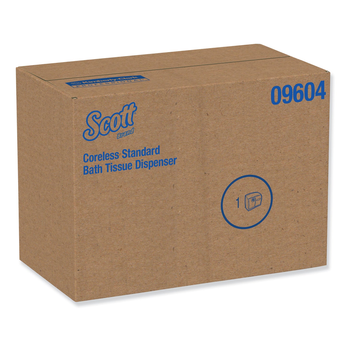 Essential Coreless SRB Tissue Dispenser for Business, 11 x 6 x 7.6, Black