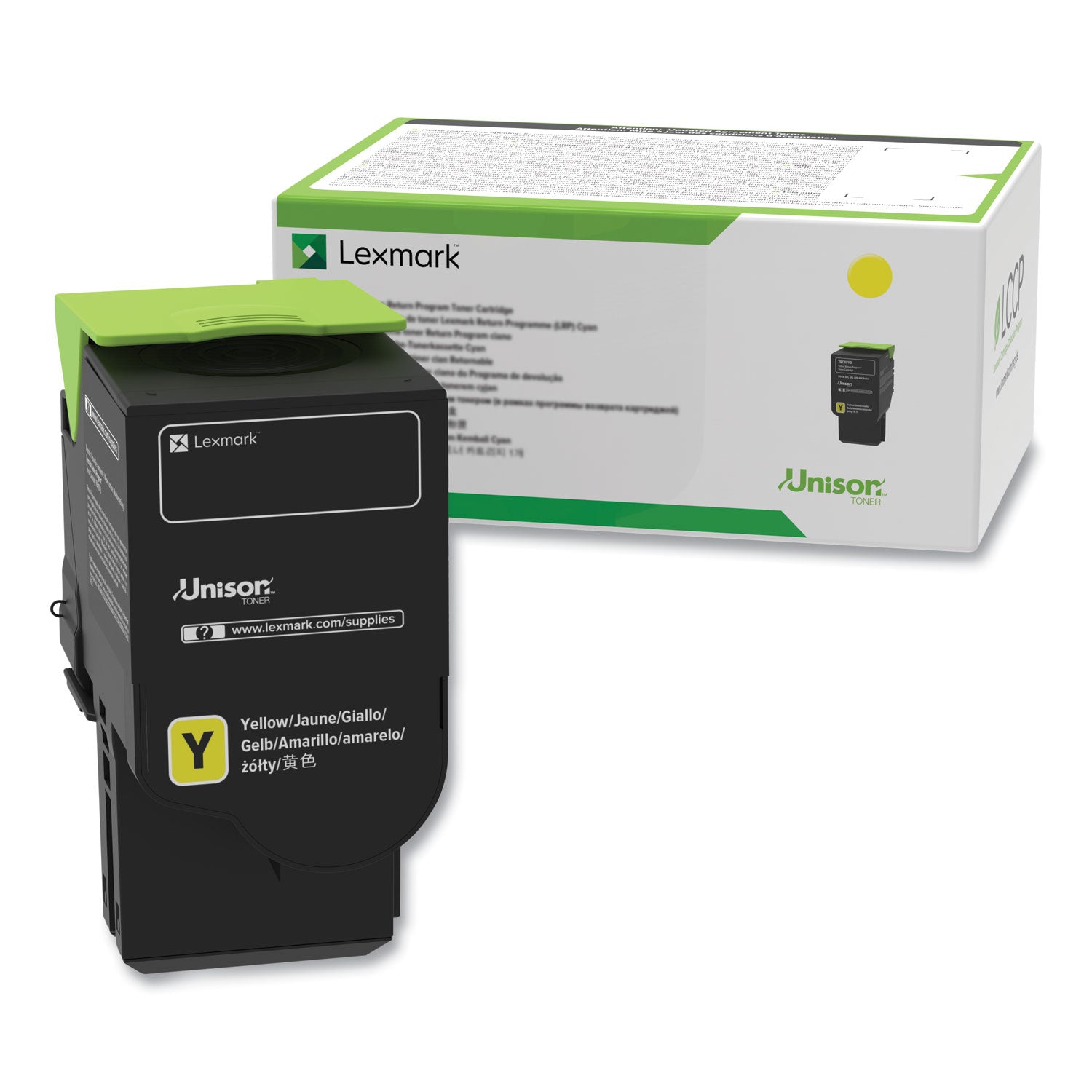 78c1uye Ultra High-Yield Toner, 7,000 Page-Yield, Yellow