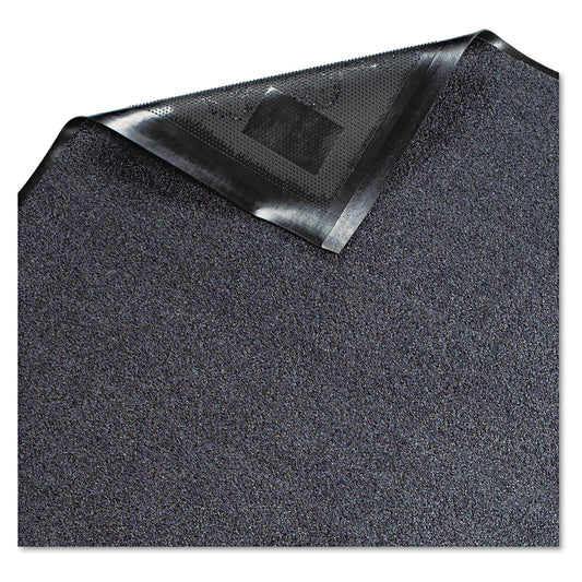 Platinum Series Walk-Off Indoor Wiper Mat, Rectangular, Gray Carpeted Surface, 36" x 60"