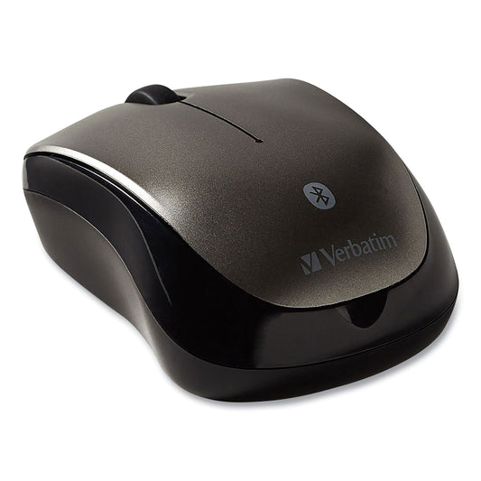 Bluetooth Wireless Tablet Multi-Trac Blue Led Mouse, 2.4 Ghz Frequency/30 Ft Wireless Range, Left/right Hand Use, Graphite