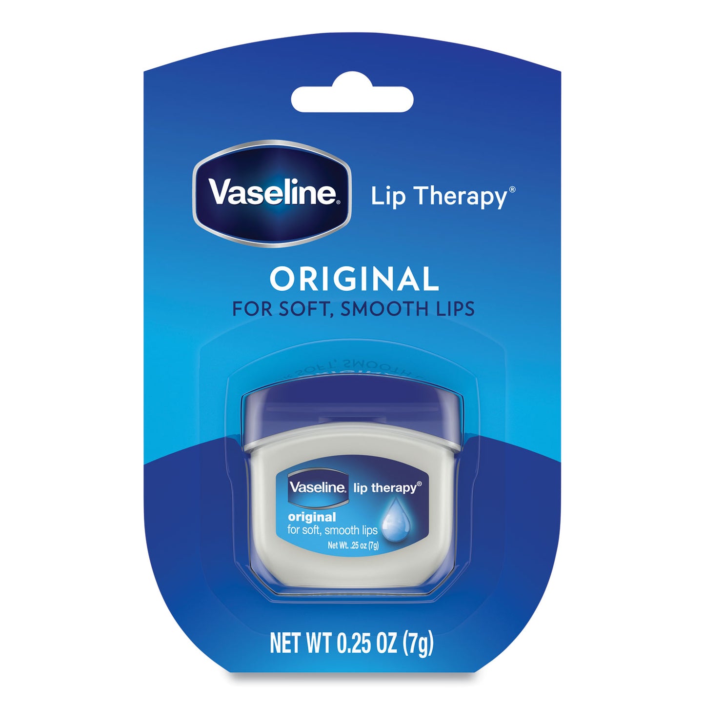 Lip Therapy, Original Flavor, 0.25 oz Plastic Flip-Top Container