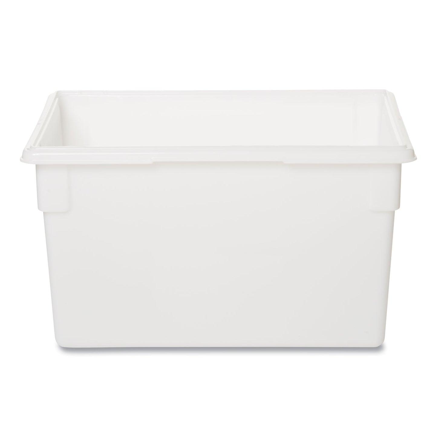 Food/Tote Boxes, 21.5 gal, 26 x 18 x 15, White, Plastic