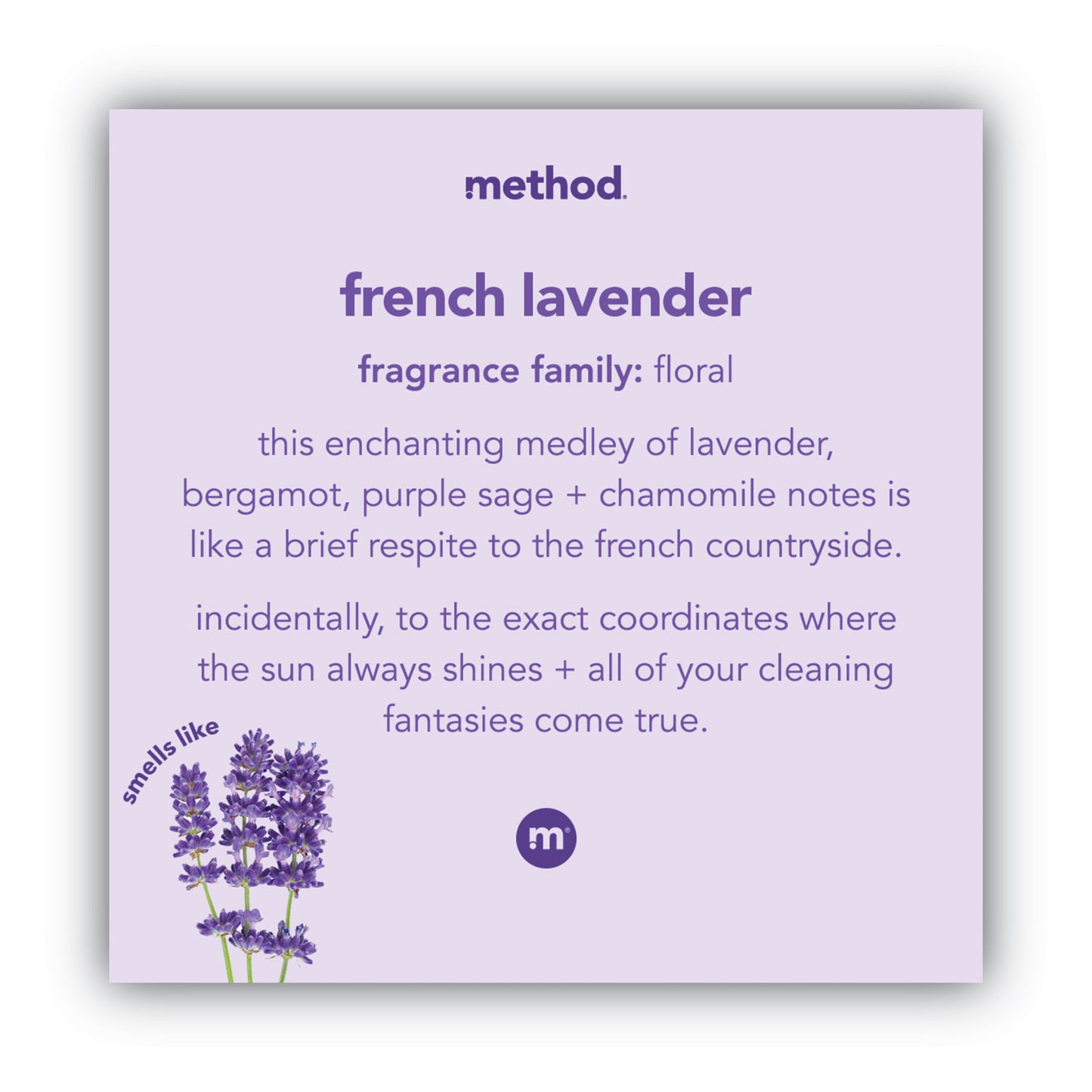 Gel Hand Wash, French Lavender Scent, 12 oz