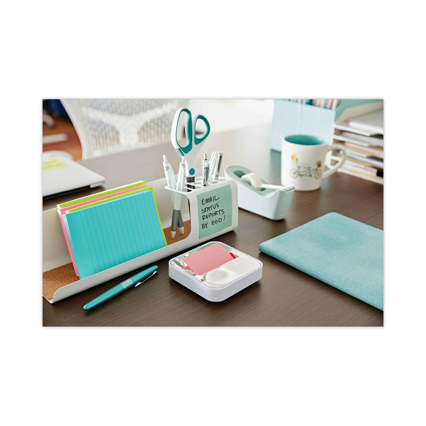 Original Pop-up Refill, Beachside Cafe Collection Alternating-Color Value Pack, 3" x 3", 100 Sheets/Pad, 12 Pads/Pack