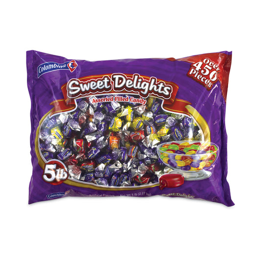 Fancy Filled Hard Candy Assortment, Variety, 5 lb Bag, Approx. 420 Pieces
