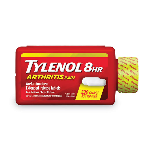 8-Hour Arthritis Pain Extended Release Tablets, 650 mg, 290/Bottle