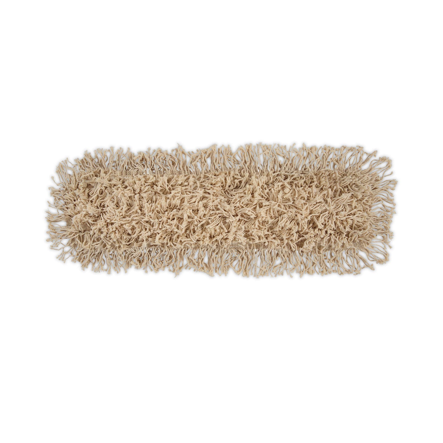 Industrial Dust Mop Head, Hygrade Cotton, 24 x 5, White