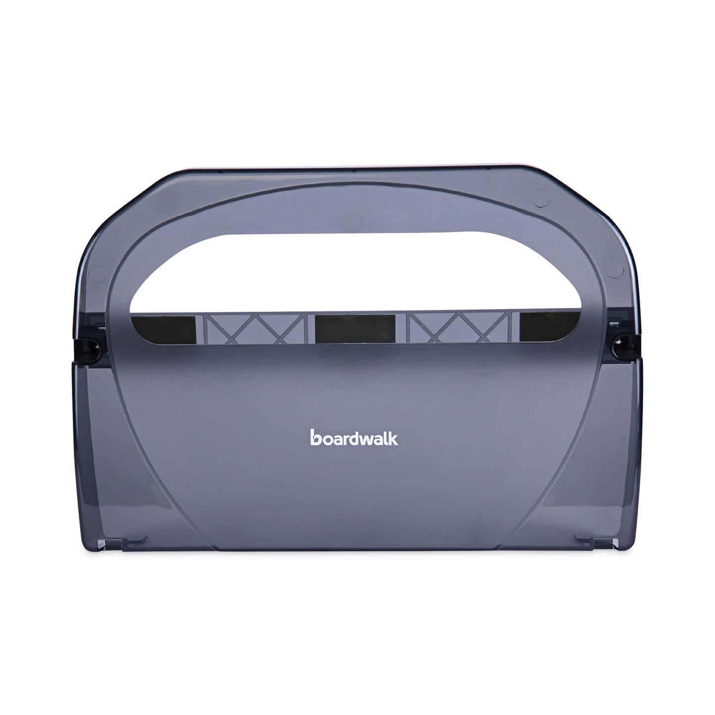 Toilet Seat Cover Dispenser, 17.25 x 3.13 x 11.75, Smoke