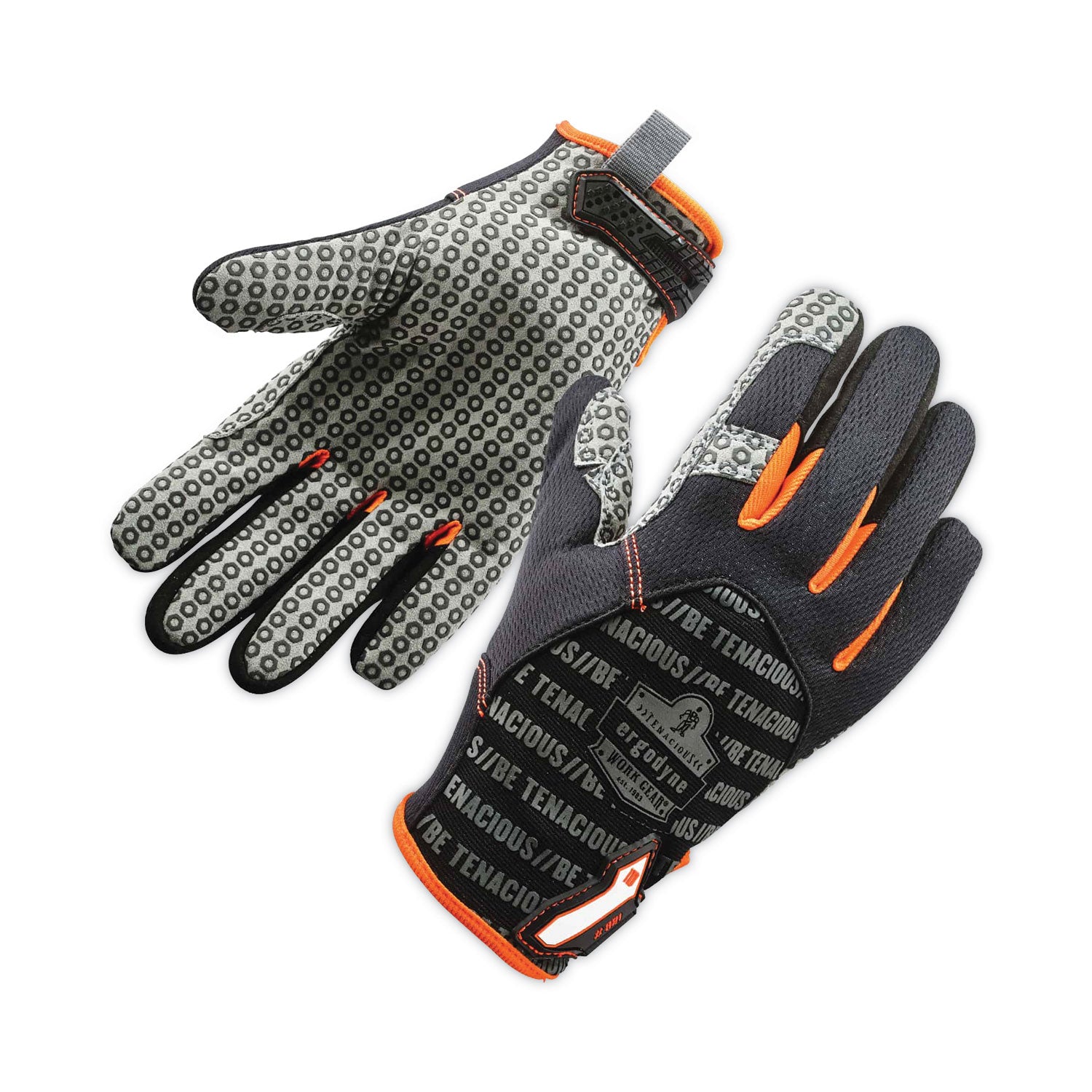 ProFlex 821 Smooth Surface Handling Gloves, X-Large, Black, Pair