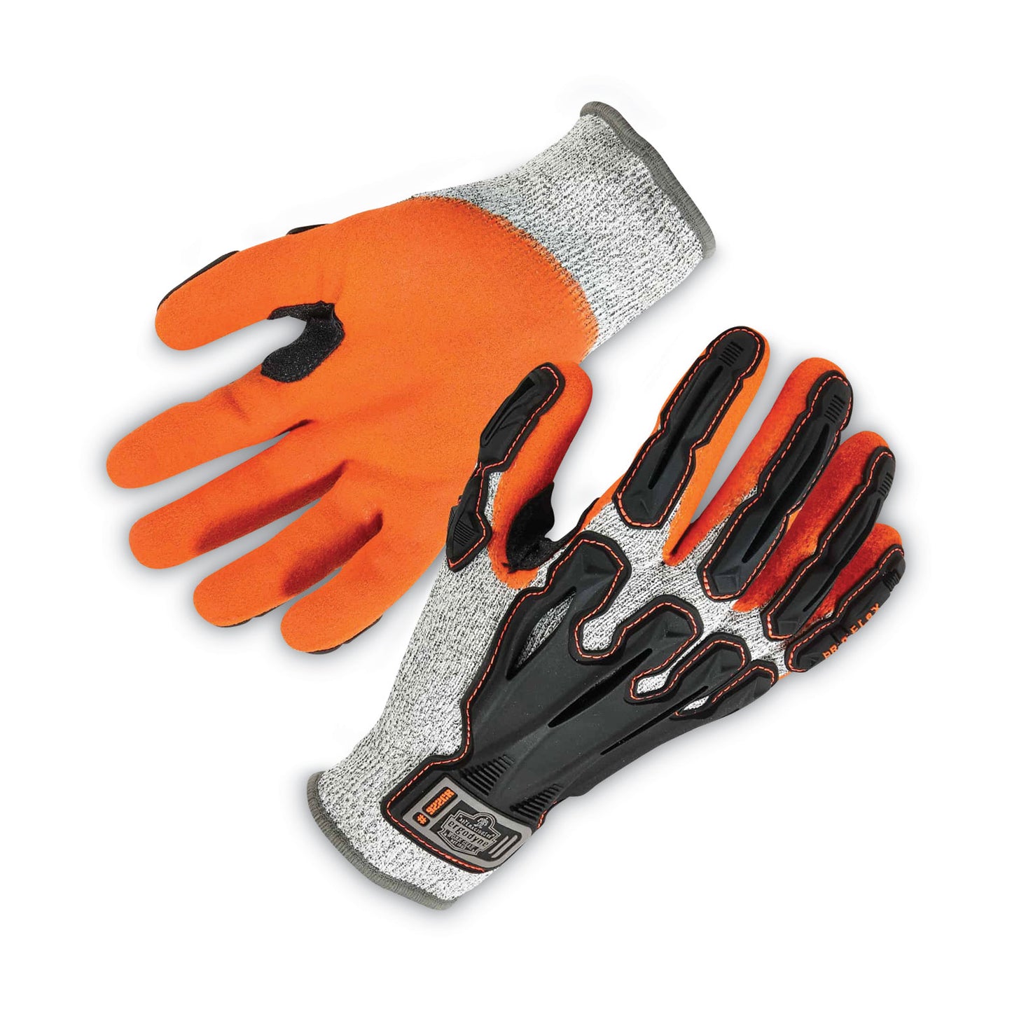 ProFlex 922CR Nitrile Coated Cut-Resistant Gloves, EN388: 4442CP, Small, Gray, 96 Pairs/Carton