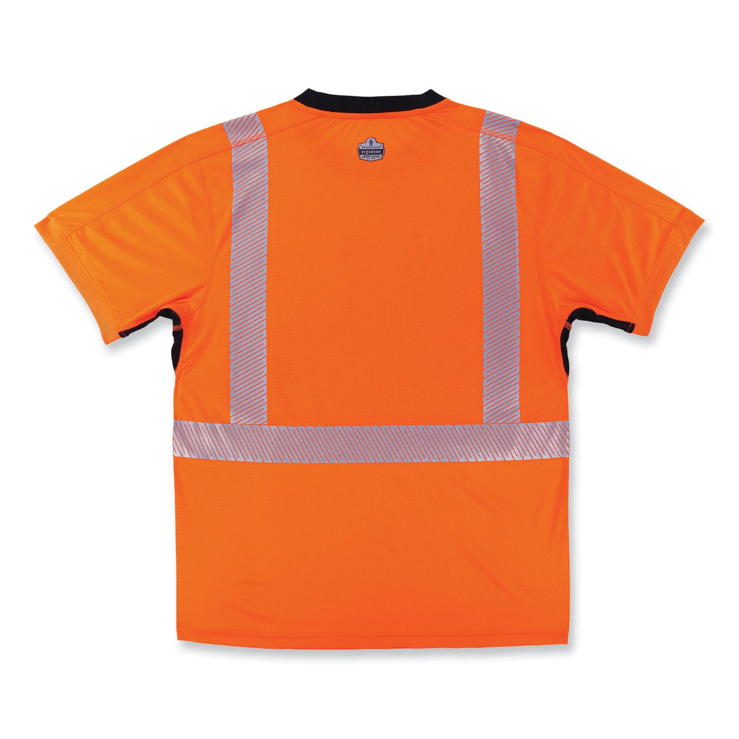 GloWear 8283BK Class 2 Lightweight Performance Hi-Vis T-Shirt, X-Large, Orange