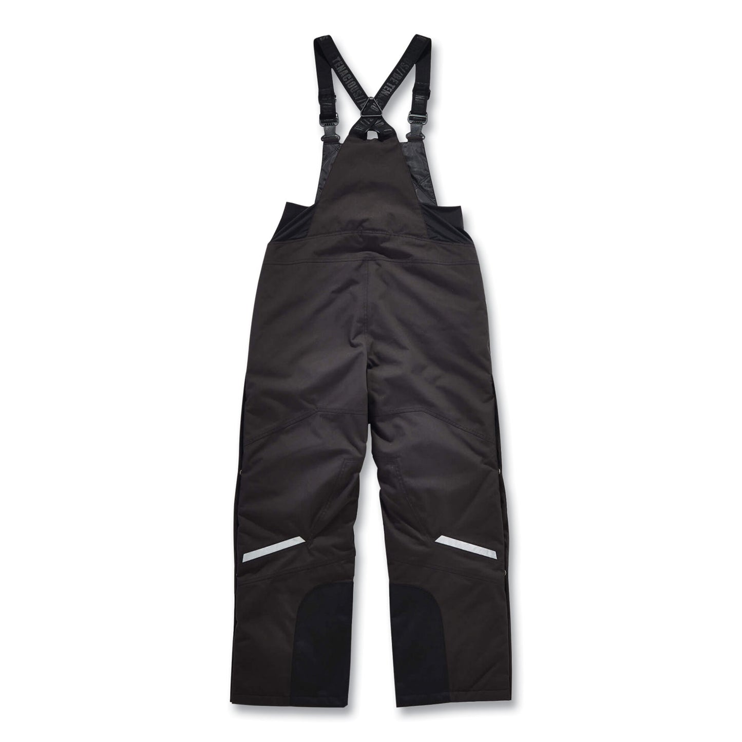 N-Ferno 6471 Thermal Bibs with 500D Nylon Shell, Medium, Black