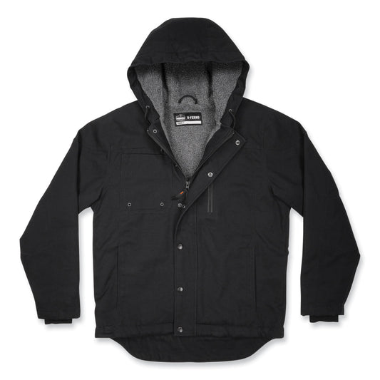 N-Ferno 6468 Duck Canvas Work Jacket, 2X-Large, Black