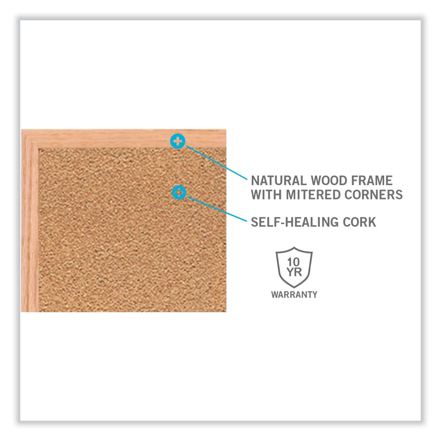 Natural Cork Roll, 48" x 0.25" x 96", Tan