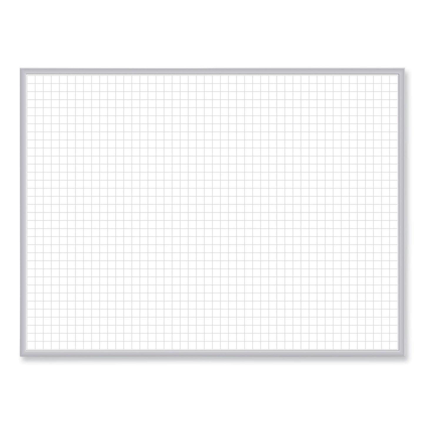 Non-Magnetic Whiteboard with Aluminum Frame, 36" x 23.81", White Surface, Satin Aluminum Frame