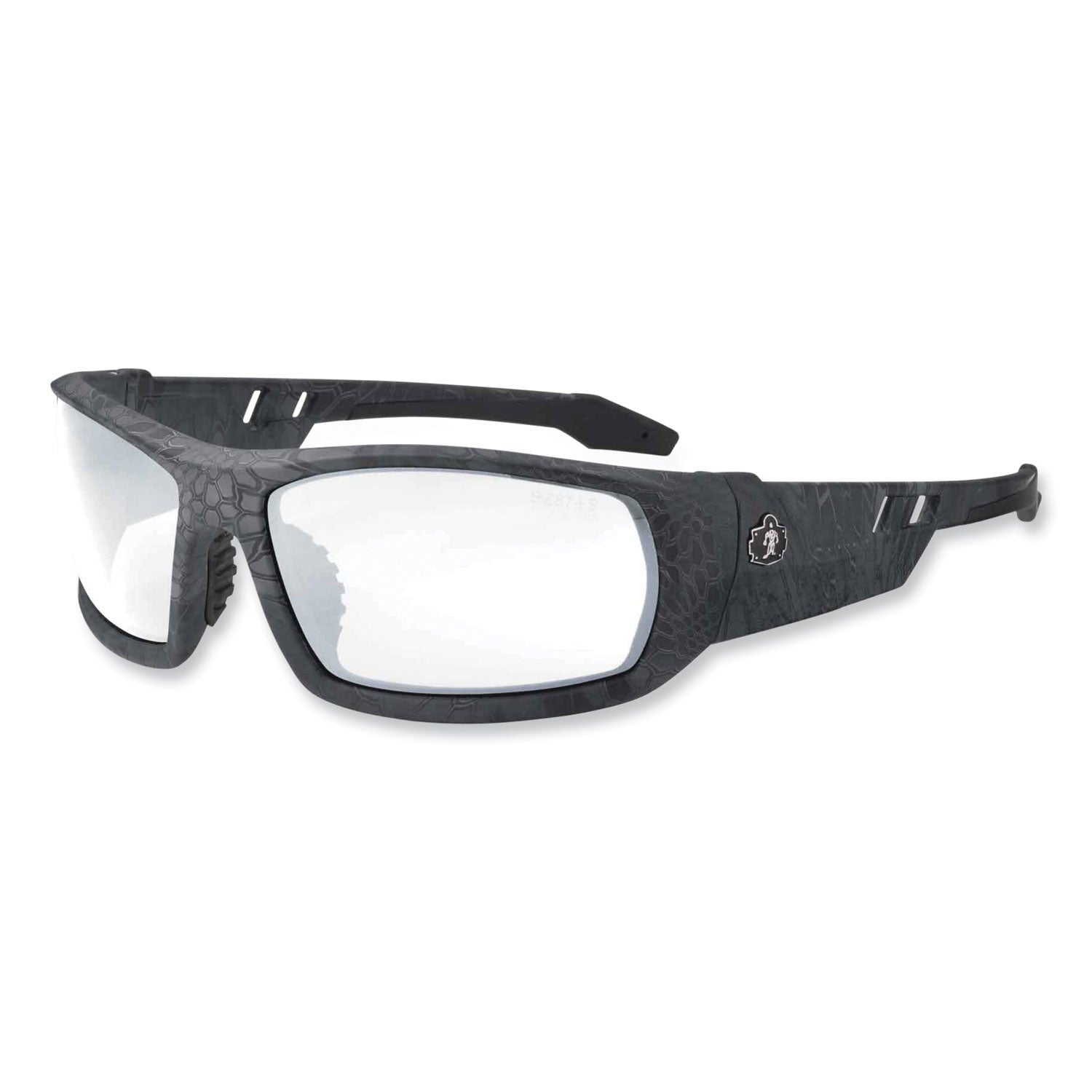 Skullerz Odin Safety Glasses, Fog-Off Technology, Kryptek Typhon Full Frame, Clear Dual Lens