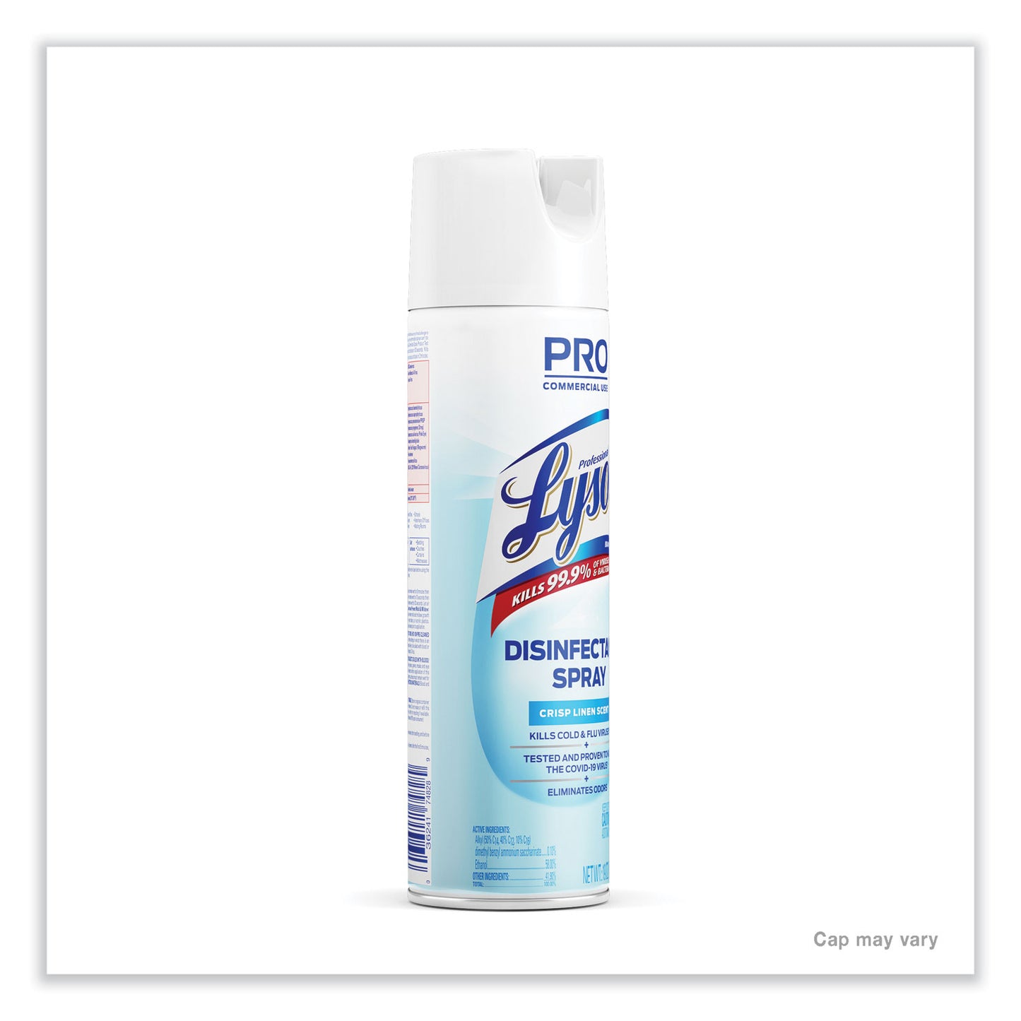 Disinfectant Spray, Crisp Linen Scent, 19 oz Aerosol Spray