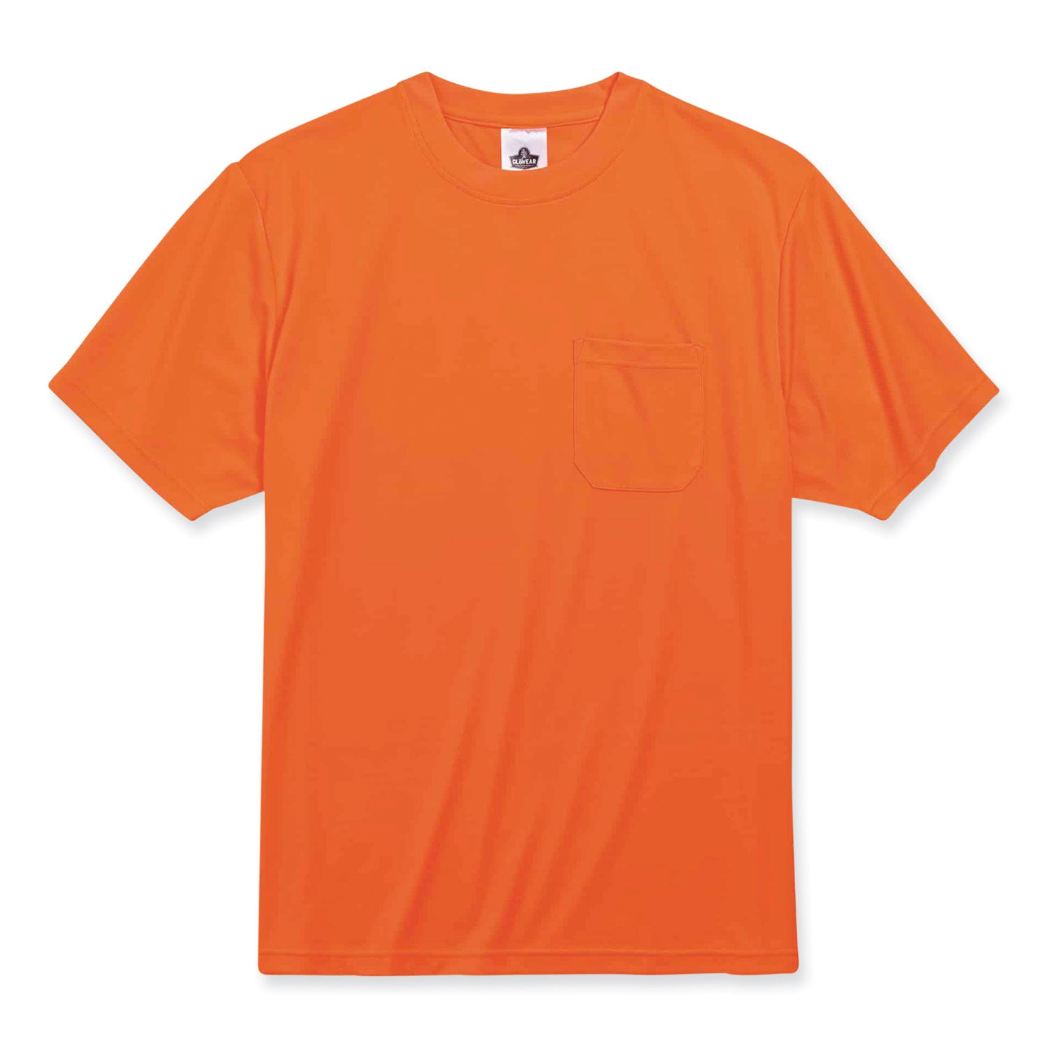 GloWear 8089 Non-Certified Hi-Vis T-Shirt, 3X-Large, Orange